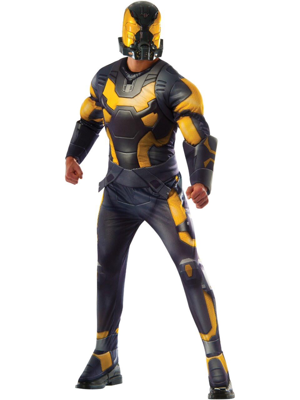 Adult Mens Deluxe Marvel Ant-Man Yellow Jacket Costume With Mask